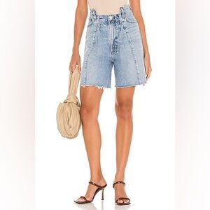 NWT Agolde pieced denim short